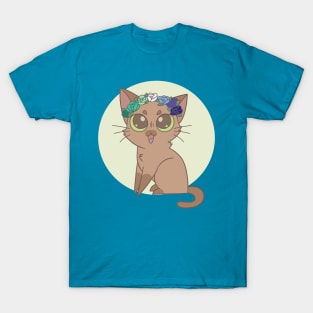 Subtle Gay Masc Pride Cat T-Shirt